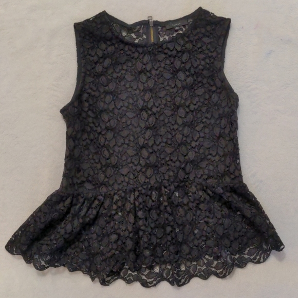 Talula Lace Tank with Flowy Bottom - Picture 5 of 6